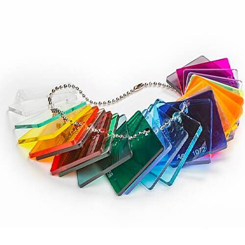 ورقه های شفاف و رنگی آکریلیک